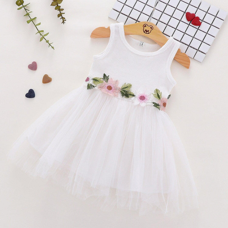 Baby Girl Floral Dress - Sweet Lemon Baby 